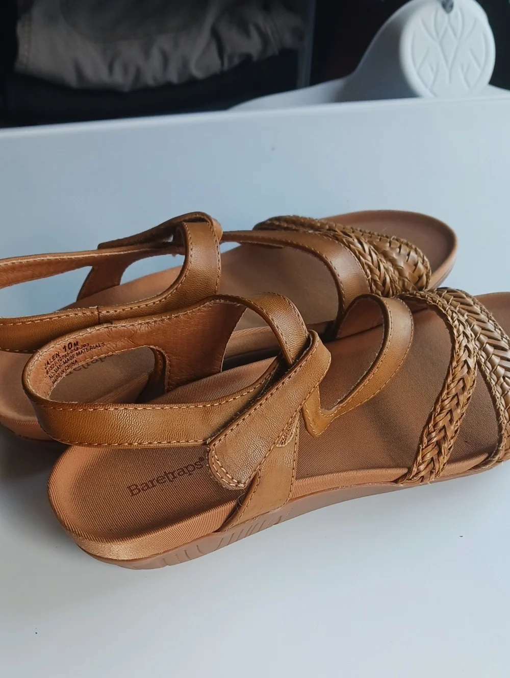Barefoot Dreams baretraps brown